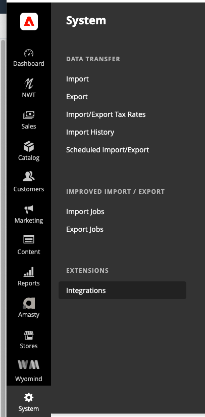 Get API-keys from Magento/Adobe 2 screenshot 1