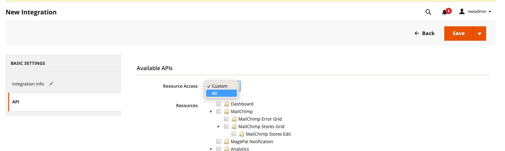 Get API-keys from Magento/Adobe 2 screenshot 4