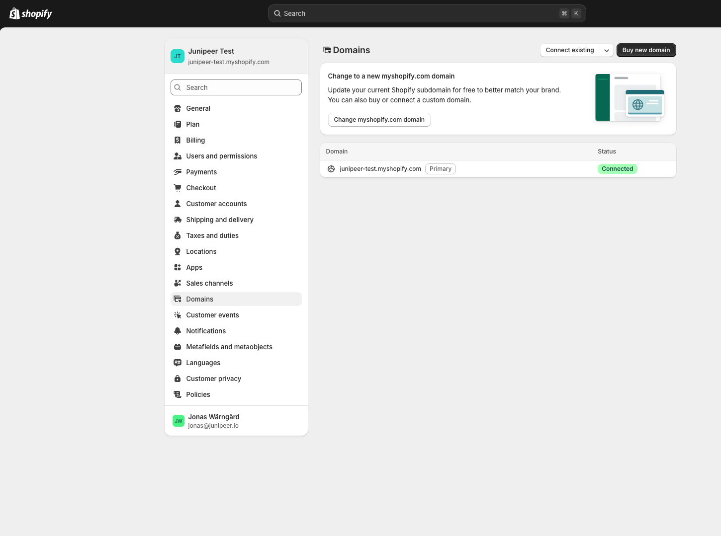 How to get & add the shopify API key? screenshot 1